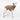 Italian Greyhound dog wearing a fluffy reversible sleeveless sweater/jumper in caramel/brown colour reverse side standing right side on