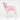 Italian greyhound dog wearing a fluffy reversible onesie in bubblegum pink
reverse side standing left side on