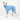 Italian greyhound dog wearing a fluffy reversible onesie in blue reverse side left side on