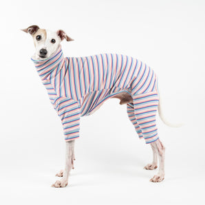 Fluffy Reversible Onesie in Vanilla - Italian Greyhound