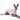 Whippet dog wearing a fluffy reversible sleeveless sweater/jumper in vanilla/white colour reverse side laying down