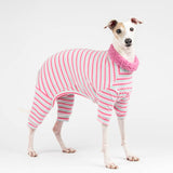 Fluffy Reversible Onesie in Bubblegum