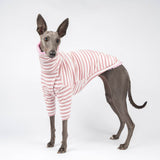 Fluffy Reversible Turtleneck Sweater in Pink - Whippet