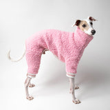 Fluffy Reversible Onesie in Pink